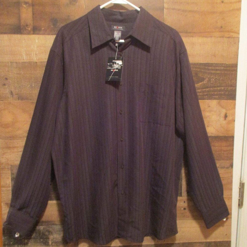 Axcess Mens Black Button Collared Shirt XL + BONUS